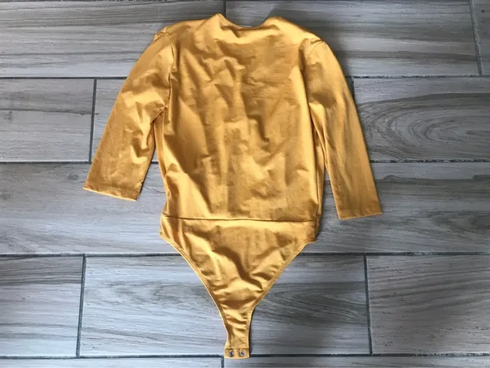 Body pimkie moutarde XS - photo numéro 4