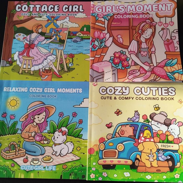 Lot de 4 livres cozy colo 24 pages neufs