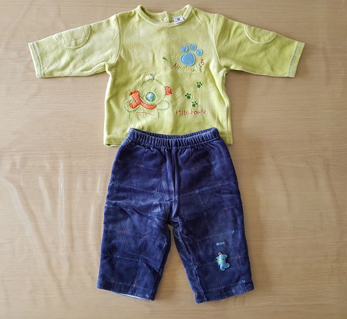 Ensemble surpyjama garçon 6 mois