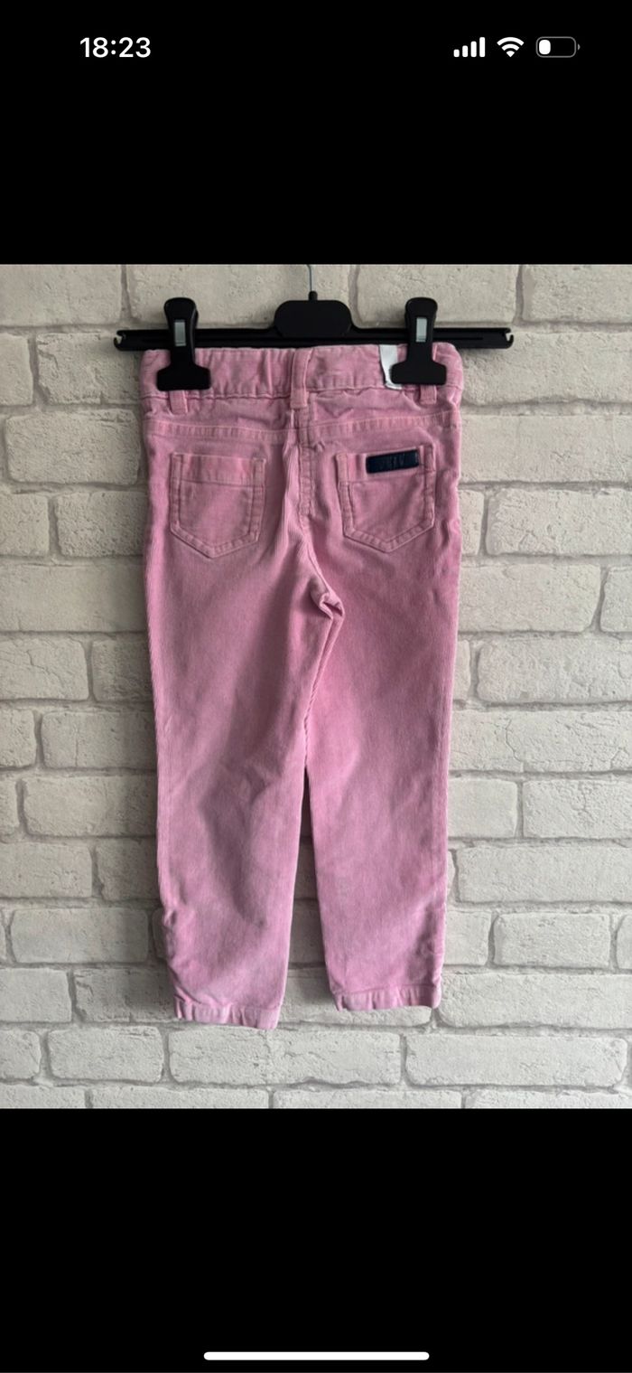 Pantalon velours Jacadi taille 3 ans - photo numéro 2