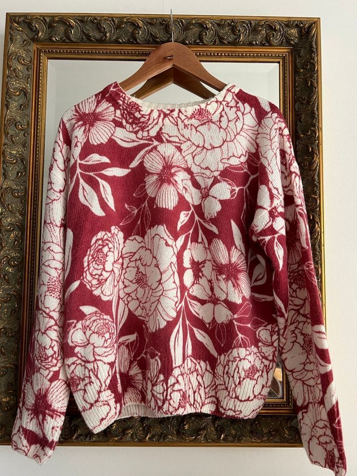 Pull floral - photo numéro 1