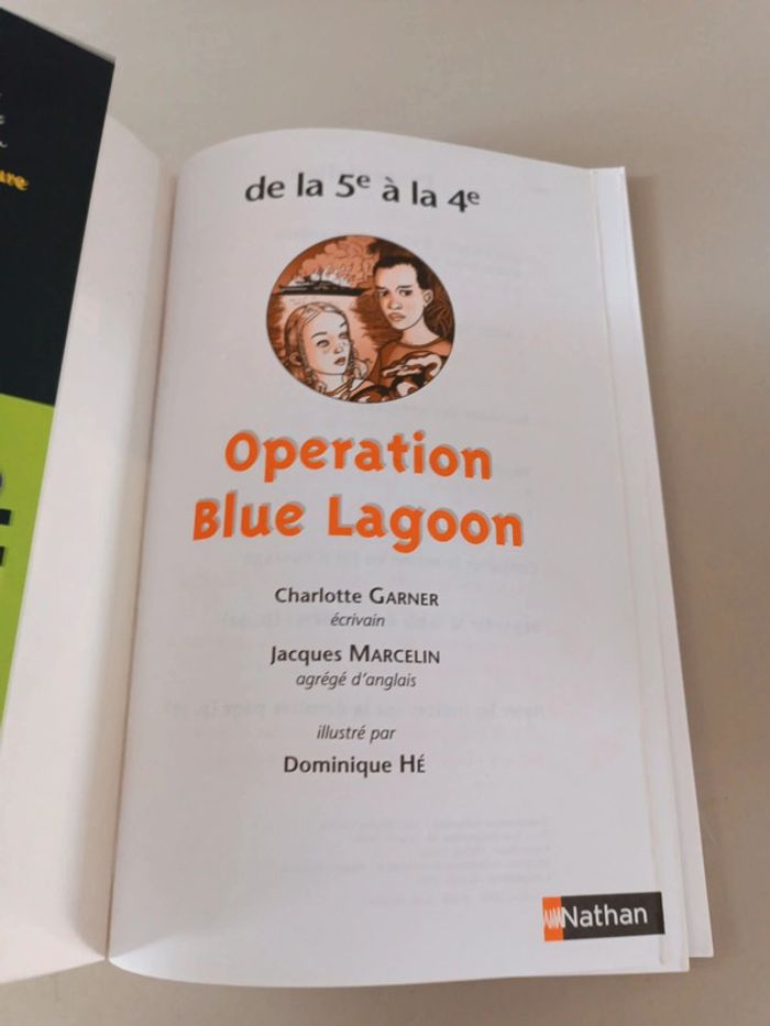Lire en anglais de la 5ème à la 4ème opération blood Lagoon de 12 à 13 ans - photo numéro 5