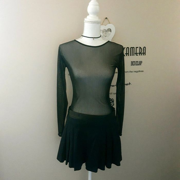 Short noir épais hiver Zara taille M - photo numéro 8