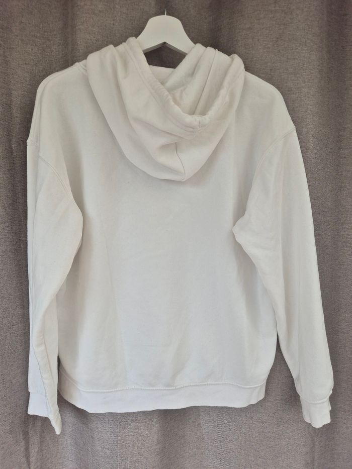 Sweat à capuche Blanc Taille M Jennyfer - photo numéro 4