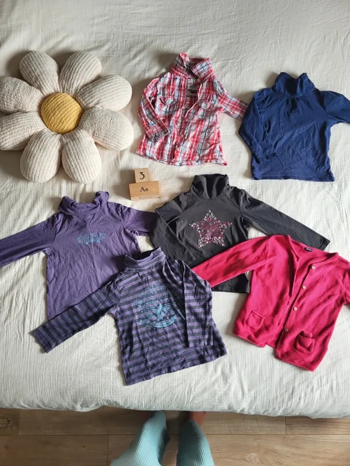 Lot affaires bébé fille rentrée automne hiver