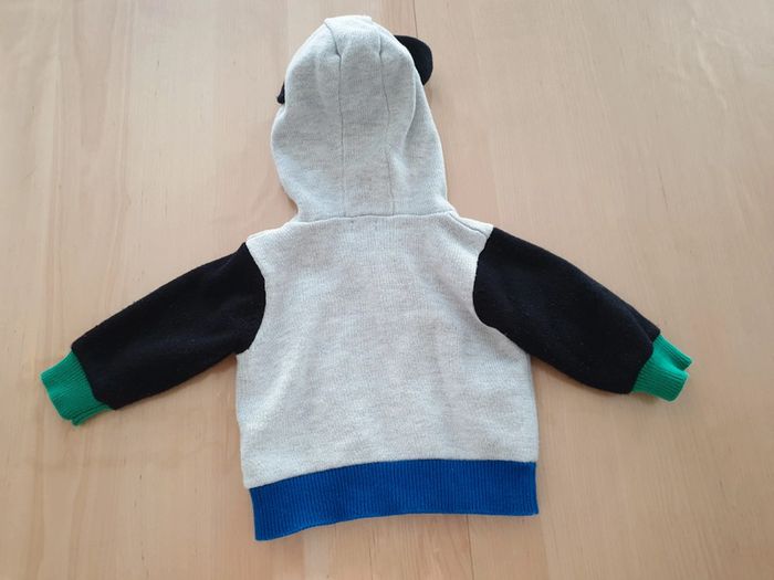 Gilet zippé bébé 3 mois chien catimini - photo numéro 3