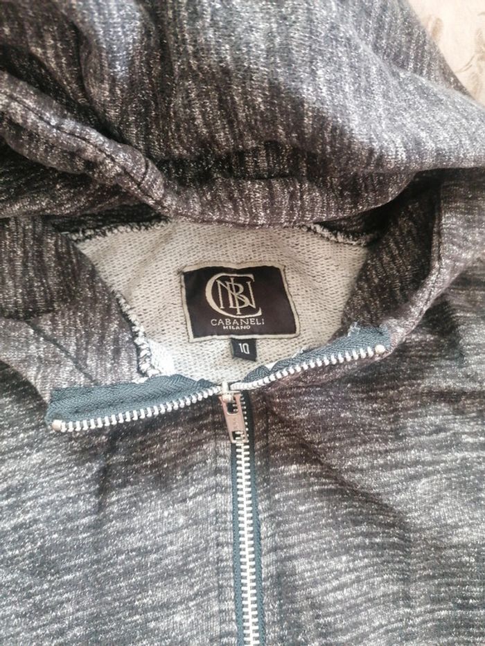 Veste zippé cabaneli 10 ans - photo numéro 2