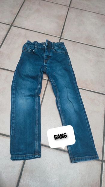 Pantalon en jean kiabi