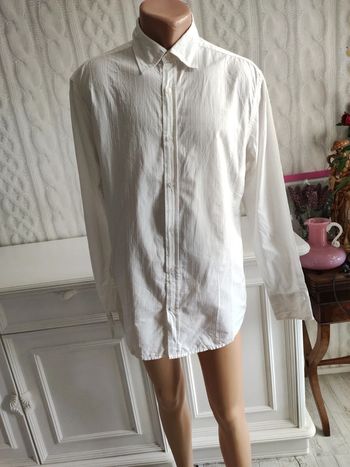 Chemise blanche homme coupe ajustée