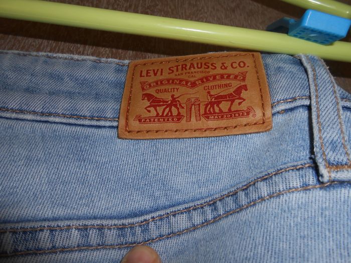 Jeans bleu clair Levi Strauss - photo numéro 5
