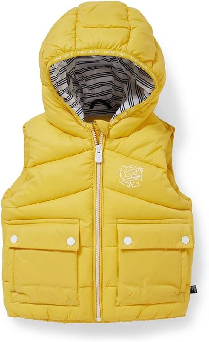 Doudoune sans manches à capuche 92cm 36m 3a - photo numéro 7