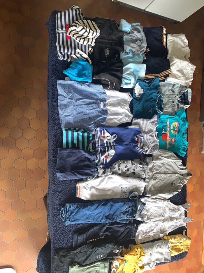 Gros lot vêtements bébé garçons