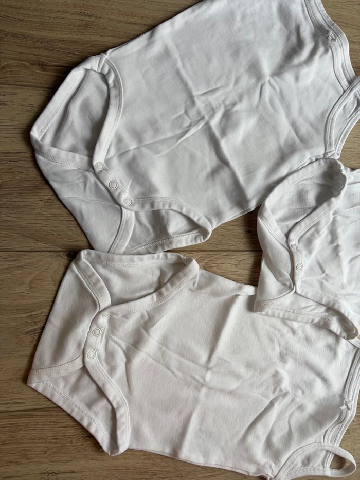 Lot 3 bodys bébé fille H&M - photo numéro 4