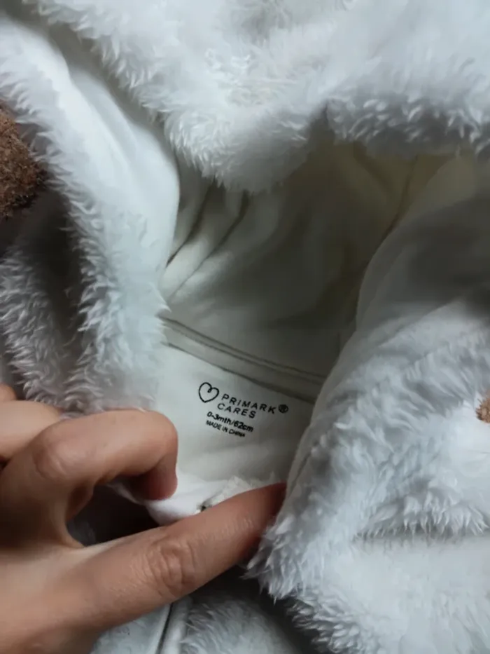 🌹petit manteau Primark 0/3 mois 🌹 - photo numéro 3