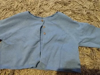 Boléro bleu Okaïdi 4 ans