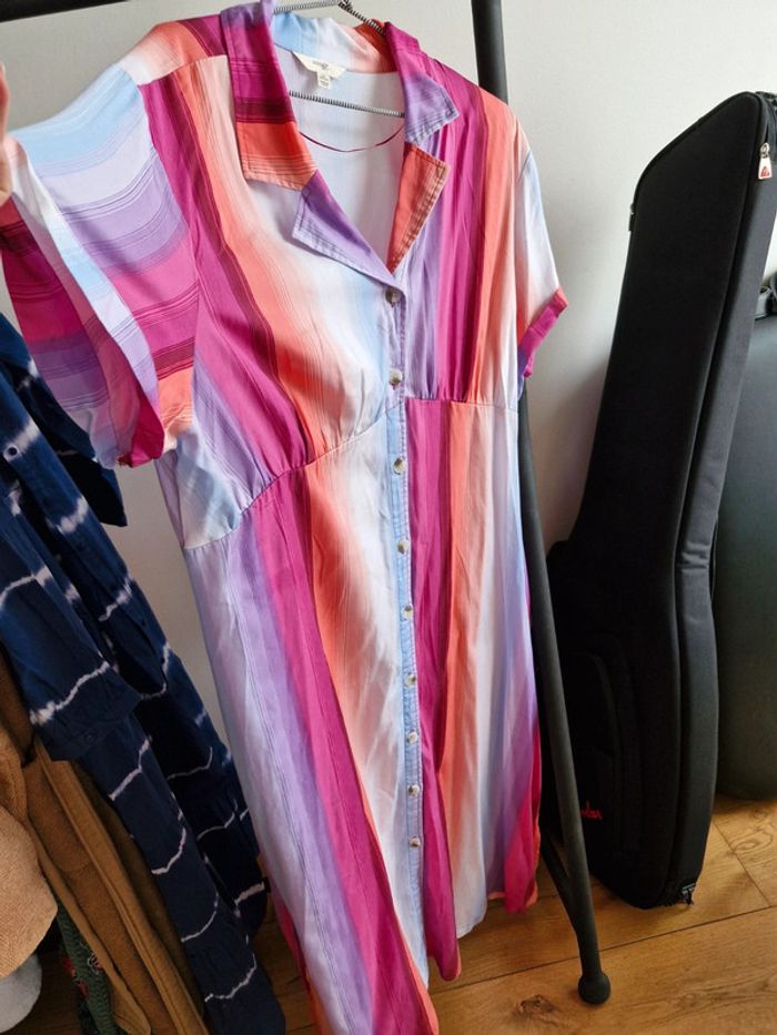 Robe longue fluide et légère lyocell - photo numéro 2