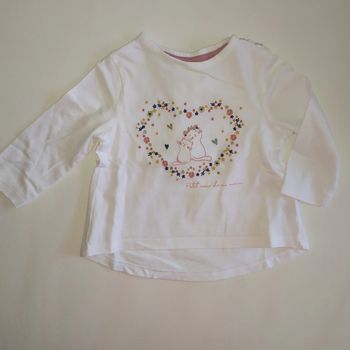T Shirt manches longues fille