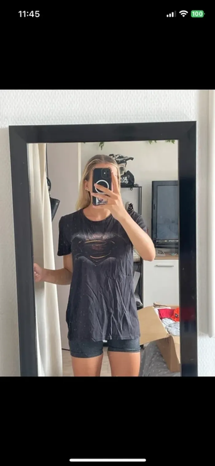 T-shirt super man homme