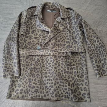 Veste Zara taille S motif léopard