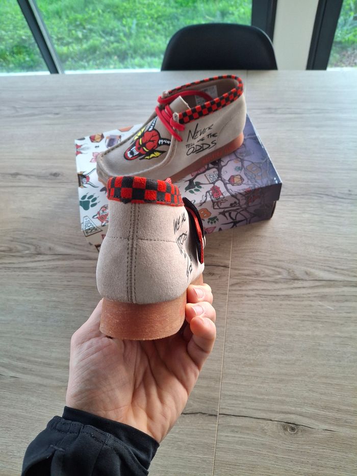 Clarks Wallabe Strangers Things Beige T36 Neuve - photo numéro 6