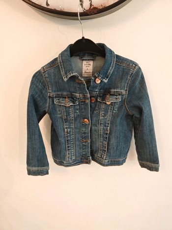 Veste en jeans 4/5 ans