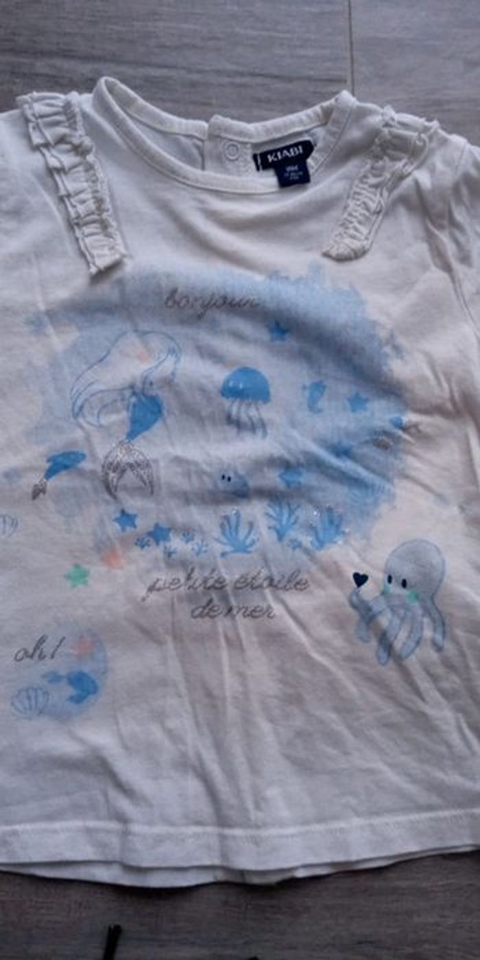 T-shirt manches longues Kiabi 18 mois. - photo numéro 2