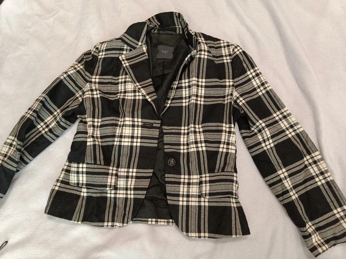 Veste à carreaux