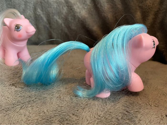 Mon petit poney vintage twins bébé Sticky et Snifles - photo numéro 4