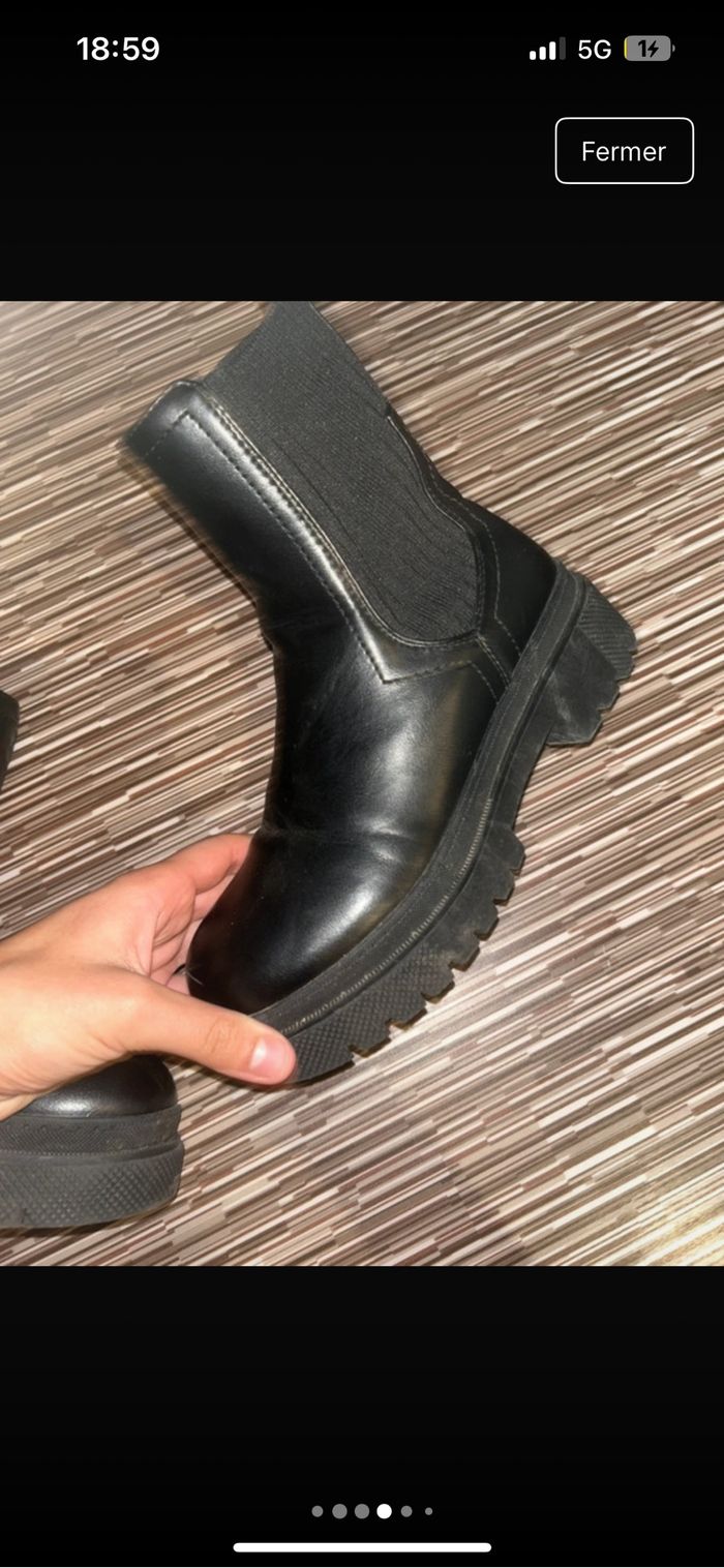 Bottes mit hautes femme none état taille 36 - photo numéro 4