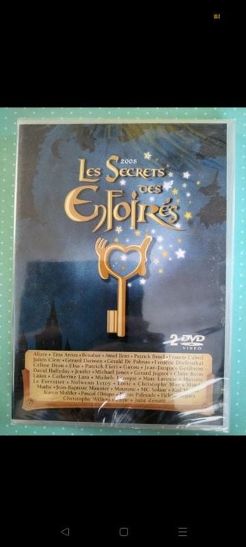 Dvd Les enfoirés
