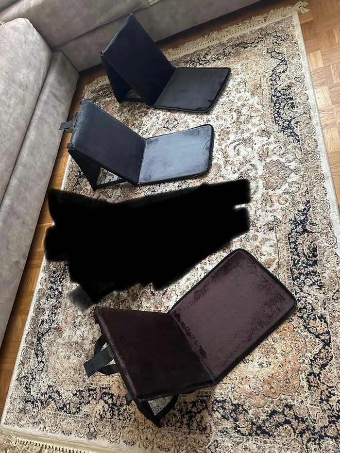 Tapis prière pliable avec dossier - Neuf, confortable, léger - photo numéro 1