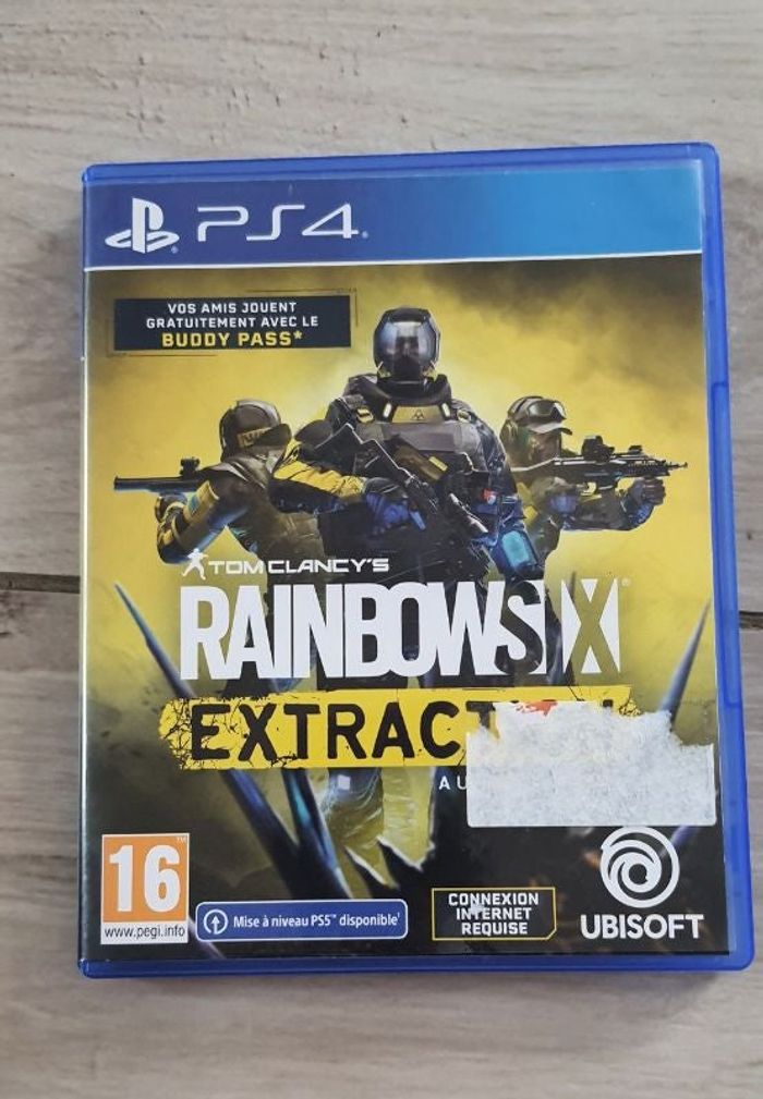Rainbowsix extraction PS4