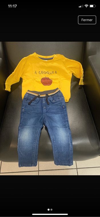 Ensemble pull/jeans