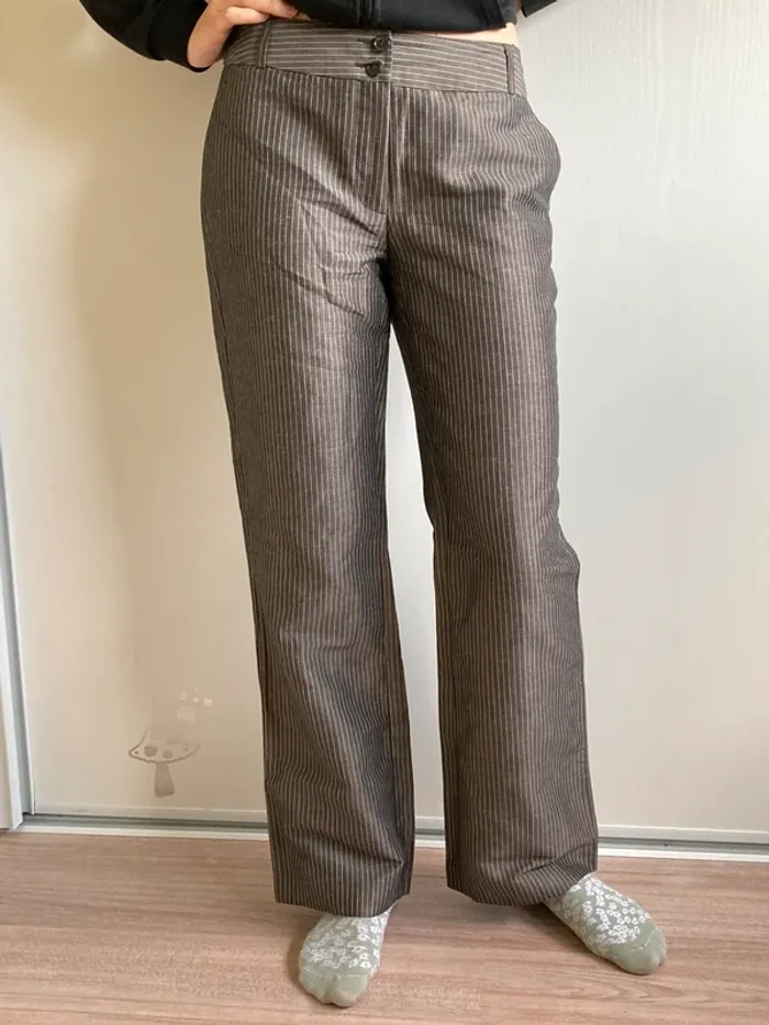 Superbe pantalon lin léger 38 - photo numéro 3