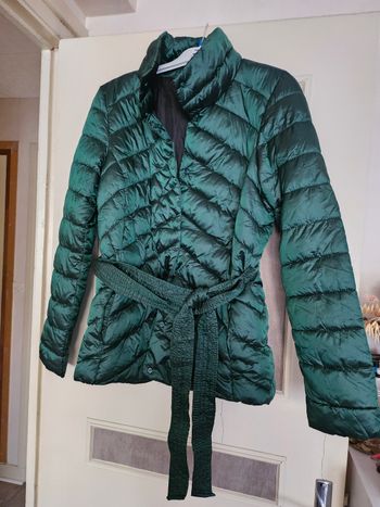 Veste matelassée verte