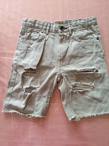 Short en jean Zara 8 ans