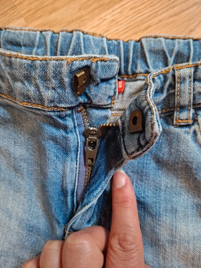 Short jean dentelle - photo numéro 5