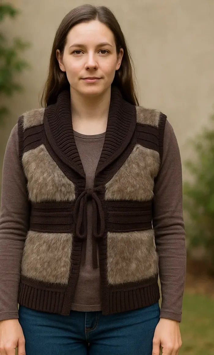 Gilet d hiver sans manches  Taille L