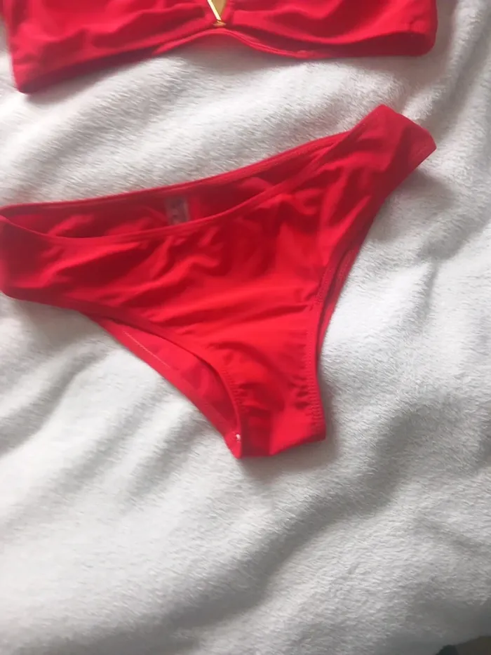 Maillot de bain rouge S - photo numéro 5