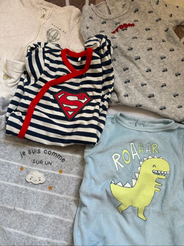 Lot de pyjama bébé garçon - photo numéro 3