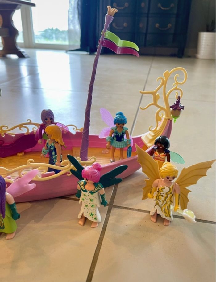 Lot playmobil fées - photo numéro 2