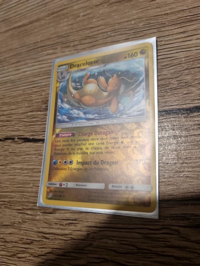 Carte pokémon dracolosse 151/236 reverse fr année 2019 - photo numéro 8