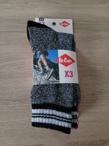 Lot de 3 paires de chaussettes en 36/38