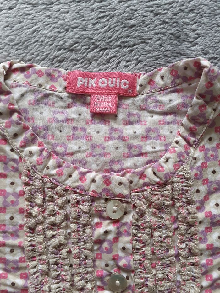 Tunique fille manches courtes 6 mois neuve - photo numéro 3