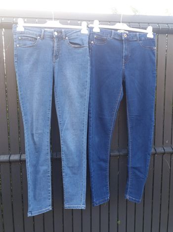 Lot de 2 jeans slims  taille 36