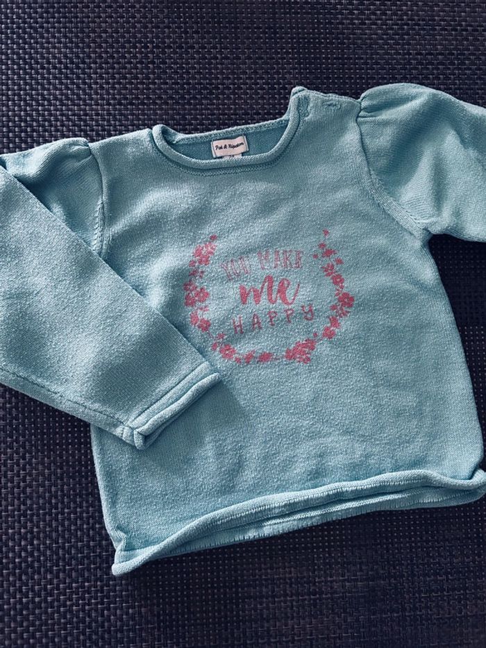 Pull petite fille