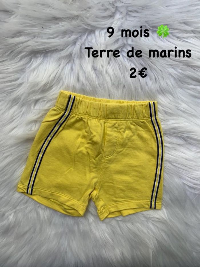 Short 🍀 9 mois 🍀 Terre de marins
