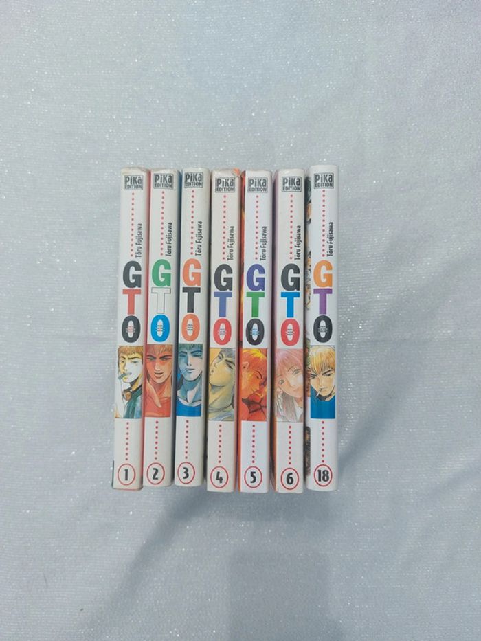 Lot 7 Tomes GTO - photo numéro 2
