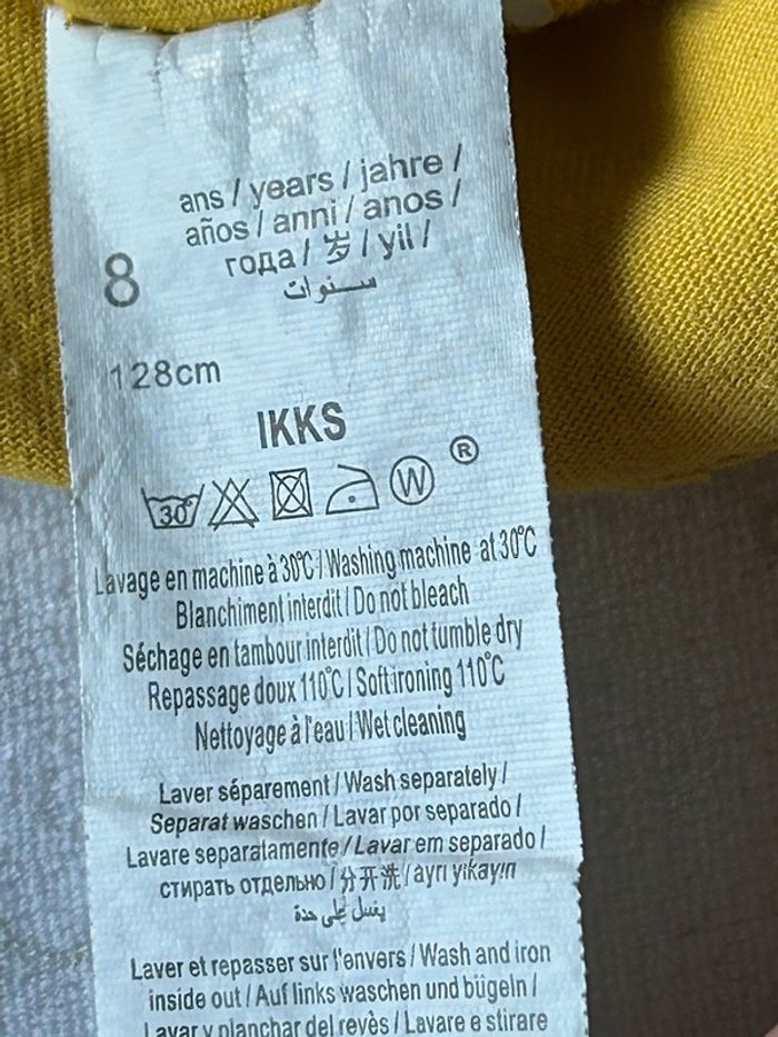 T-shirt 8 ans garçon IKKS - photo numéro 4