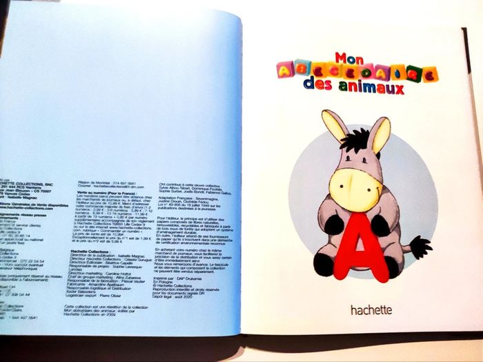 Livre Decouvre le A avec Anatole / Hachette - photo numéro 2